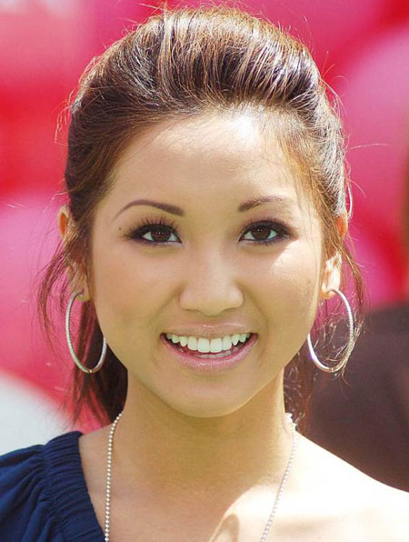Brenda Song’s Funky Bouffant Ponytail Hairstyle