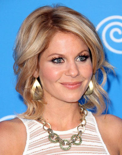 Candace Cameron Bure's Wavy Long Bob Hairstyle - Fall, Casual, Party,  Evening, Summer, Beach, Spring, Everyday, Winter 