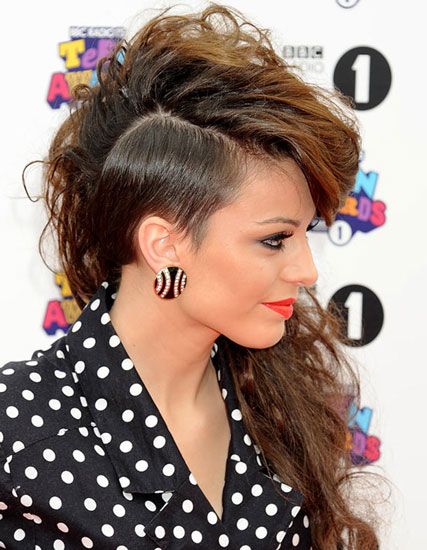 Cher Lloyd’s Ferocious Half Close-Cropped Hairstyle