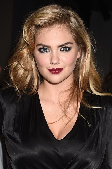 Kate Upton's Side Parted Style At VMA 2014