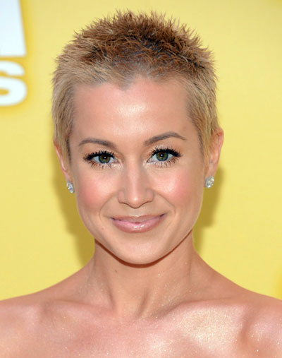 Kellie Pickler’s Fierce Short Spiky Hairstyle