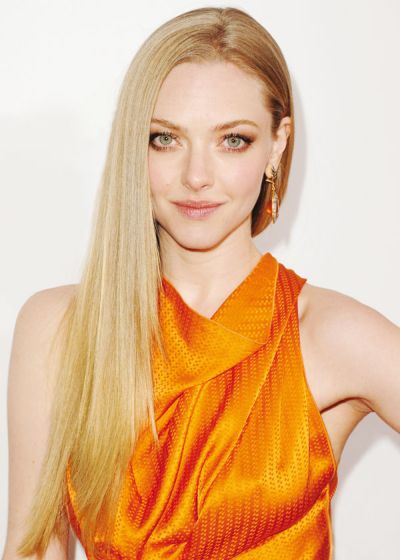 Amanda Seyfried Long Straight Hairstyle Casual Party